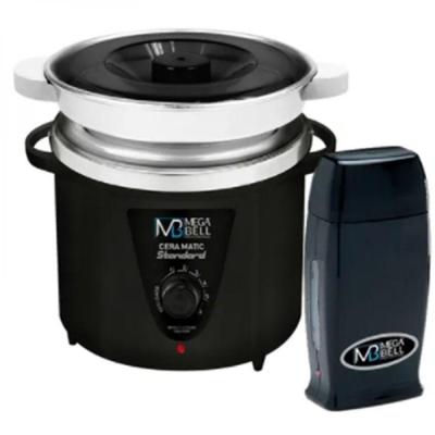 Termocera Panela 900G com Refil E Aquecedor Cera Rollon Bom