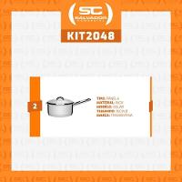 Conjunto De Panelas Solar 16cm 1,4l Com 5 Utensílios Inox Extrata Tramontina - 10