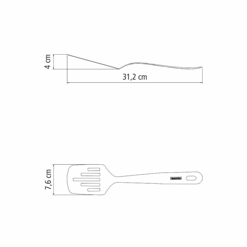 Kit Utensílios De Cozinha Para Servir E Preparar Extrata Aço Inox 5 Peças - Tramontina - 2