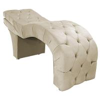 Maca Estética Com Encosto Dobrável Facial Capitonê Cílios Salão P02 Suede - Doce Sonho Móveis Roxo - 7