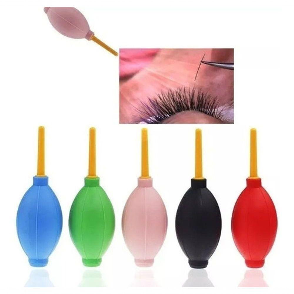 10X Soprador Em Bomba Manual Secador Cola Cílios Alongamento - 1