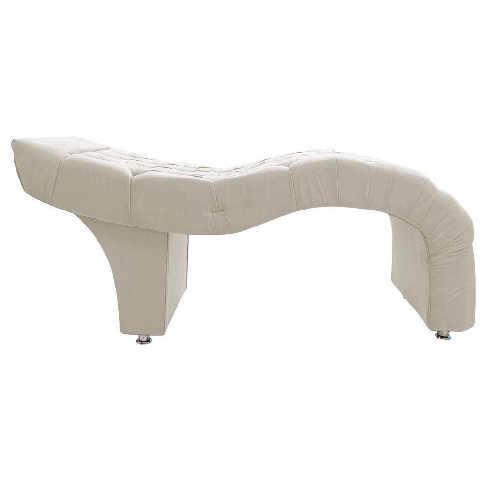 Maca Estética Facial Capitonê Cílios Salão P02 Linho - Doce Sonho Móveis Cor Bege - 5