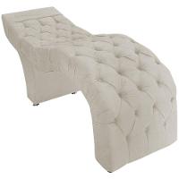 Maca Estética Facial Capitonê Cílios Salão P02 Linho - Doce Sonho Móveis Cor Bege - 1