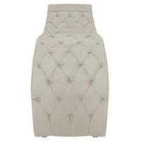 Maca Estética Facial Capitonê Cílios Salão P02 Linho - Doce Sonho Móveis Cor Bege - 3