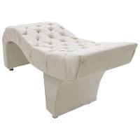 Maca Estética Facial Capitonê Cílios Salão P02 Linho - Doce Sonho Móveis Cor Bege