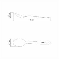 Kit Utensílios De Cozinha Para Servir E Preparar Extrata Aço Inox 6 Peças - Tramontina - 6