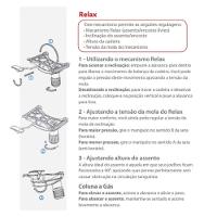 Cadeira Escritório Giratória Presidente Preta Comprealegre - 2