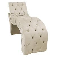 Maca Estética Com Encosto Dobrável Facial Capitonê Cílios Salão P02 Suede Bege - 5