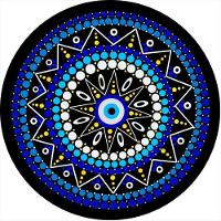 Capa De Estepe Ecosport Aircross Mandala Olho Grego - 1