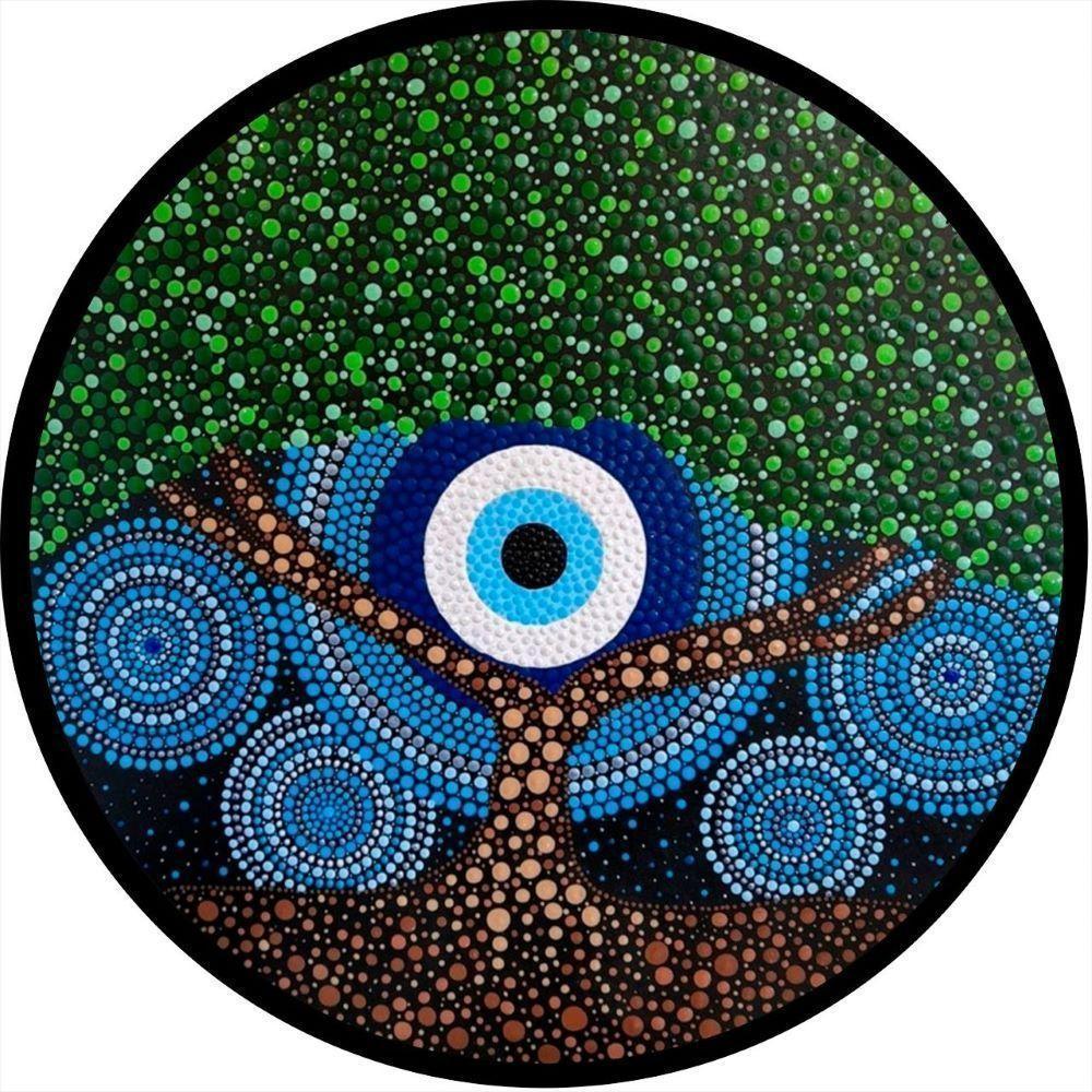 Capa De Estepe Ecosport Aircross Mandala Olho Grego - 2