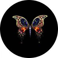 Capa Para Estepe Ecosport Crossfox Borboleta - 1