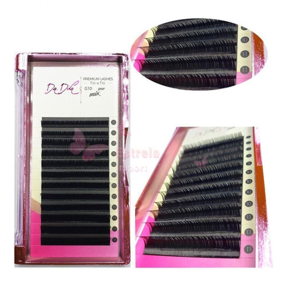 Cílios Diva Fio A Fio Volume Russo Alongamento Beleza - 1