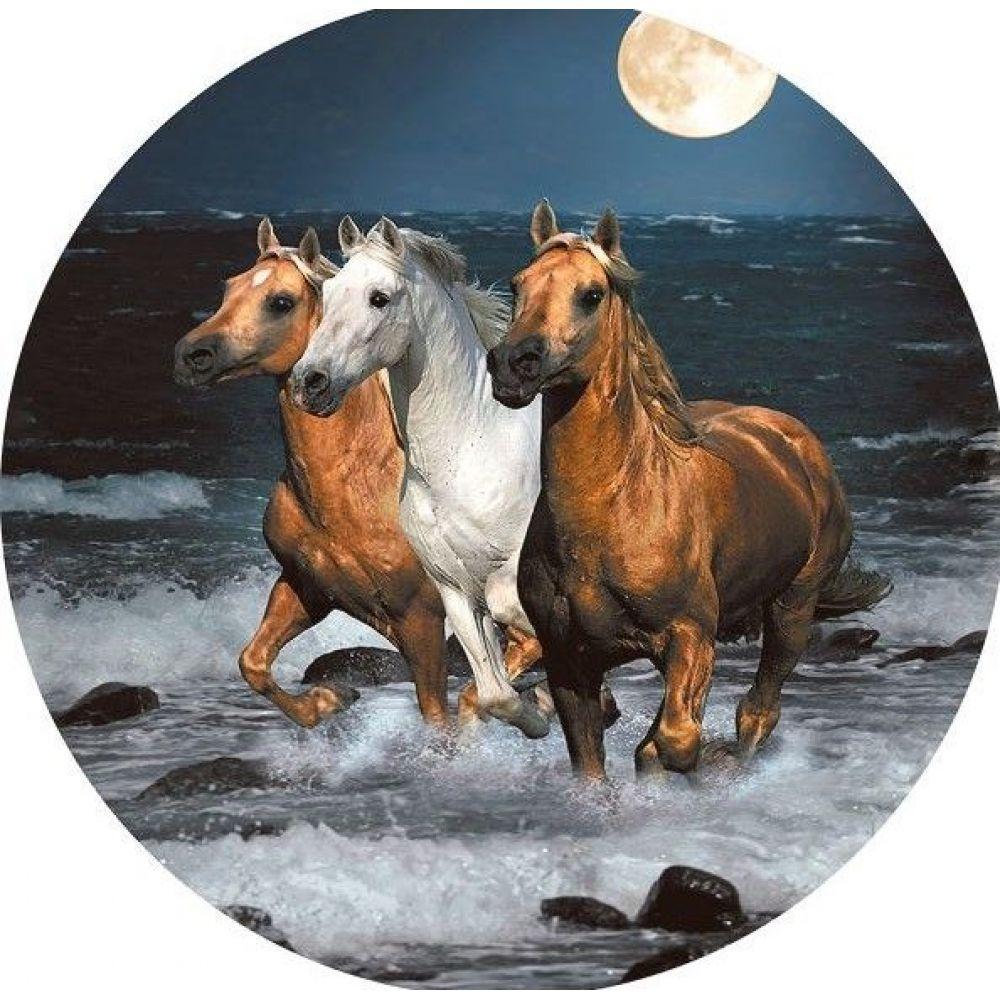 Capa Para Estepe Ecosport Crossfox Cavalos - 1