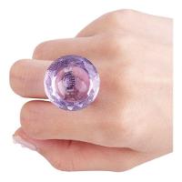 Anel De Cristal Porta Cola Alongamento Extensão De Cílios