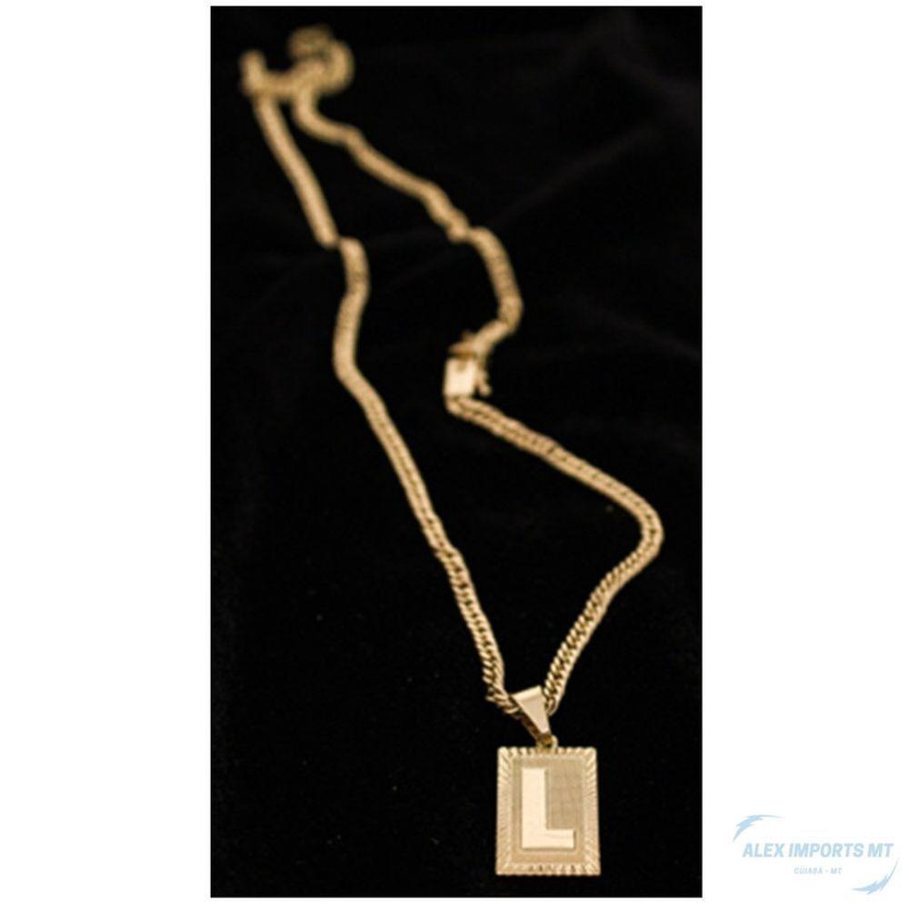 Cordão Grumet Duplo 3mm Com Inicial L - 2