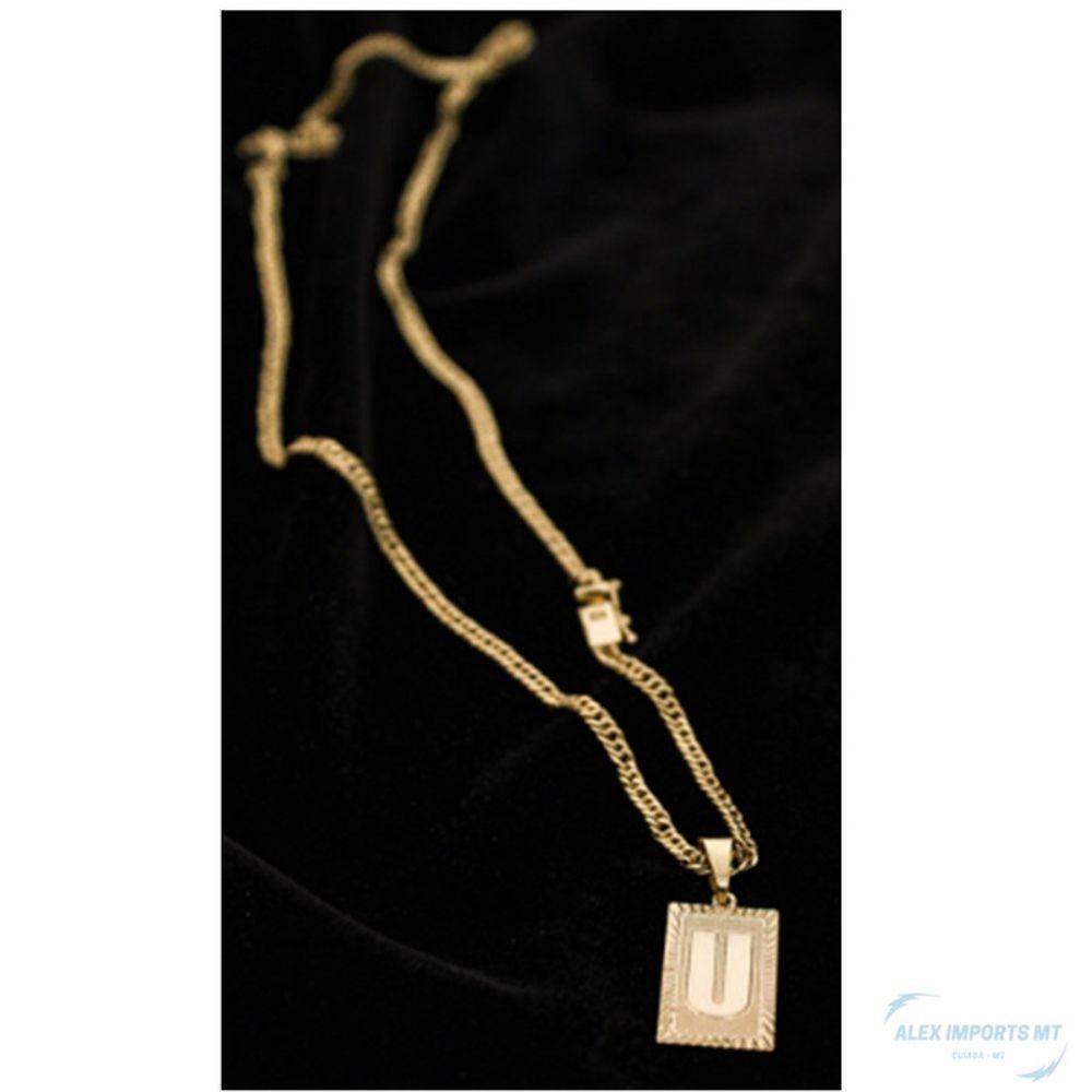 Cordão Grumet Duplo Com A Inicial Para Nomes Com A Letra U - 2