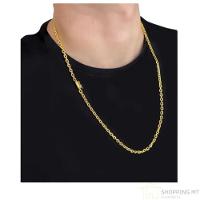 Cordão Kit 4 Mm Cadeado Pulseira + Pingente Boa Qualidade - 2