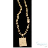 Cordão Fecho Lateral Duplo Pingente Letra E Cordão - 2