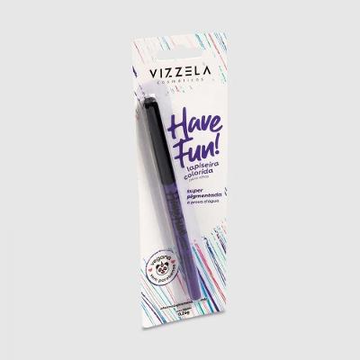 Lapiseira Para Olhos Colorida Have Fun - Vizzela Roxa