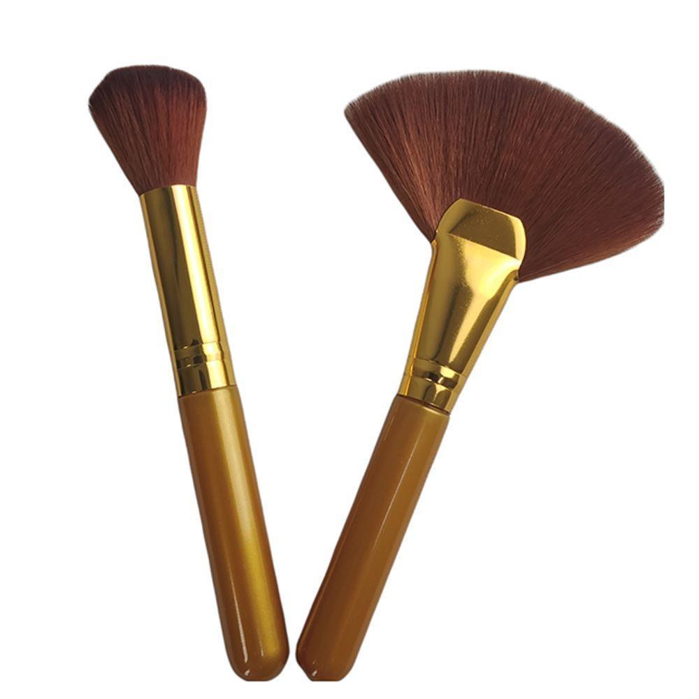 Pincel 8 Peças Maquiagem Make Up Base Corretivo Po Sombra - 2