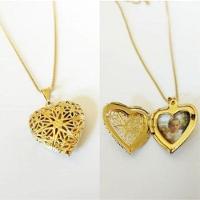 Gargantilha Relicário Banhado A Ouro - 3