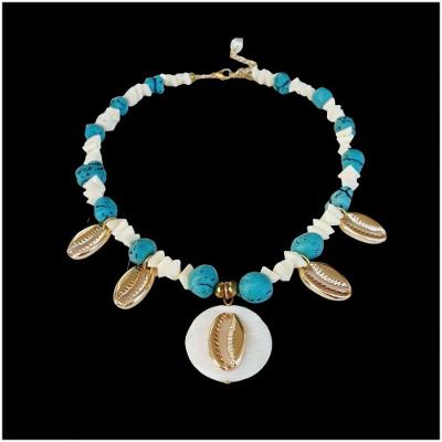 Colar Búzios Dourados