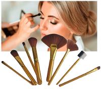 Pincel Kit 8 Peças Maquiagem Profissional Make Up - 1