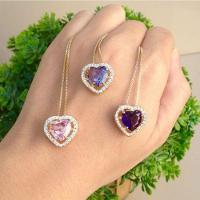 Gargantilha Coração Banhado A Ouro - 1