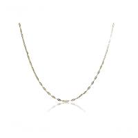 Colar Cumprido Com Mini Elos Folheado Em Ouro 18k - 1