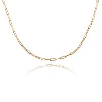 Colar Corrente Cartier 1.0 Folheado Em Ouro18k - 2