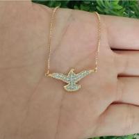 Gargantilha Espirito Santo Cravejada Banhada A Ouro 18K - 2