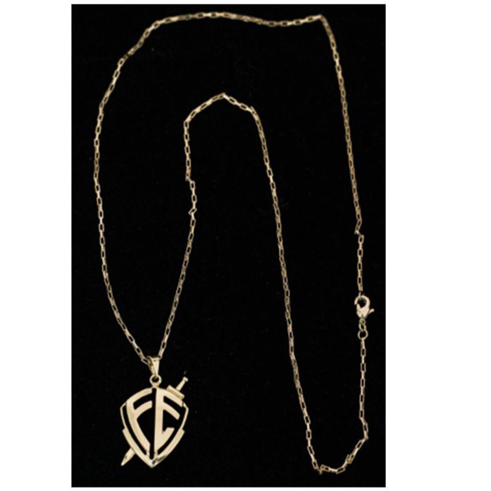 Cordão Tijolinho 1,5mm Pingente Escudo Vazado Colares - 3