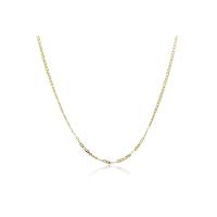 Colar Longo Elo Duplo Folheado Em Ouro 18k - 2