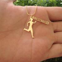 Gargantilha Corredora Banhado A Ouro - 1