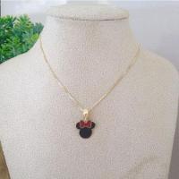 Gargantilha Minnie Banhada A Ouro 18k - 2