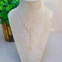 Gargantilha Banho de Ouro com Pingente de Coração - 2