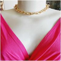 Choker Corrente Dourada - 7