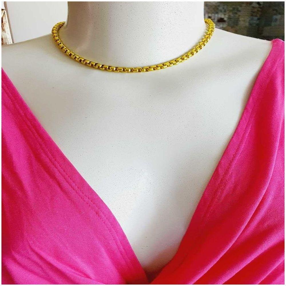 Choker Veneziana Dourada - 3