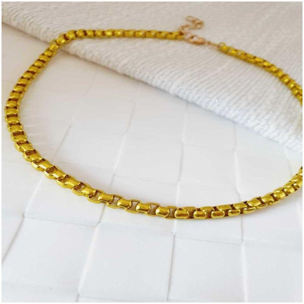 Choker Veneziana Dourada - 4