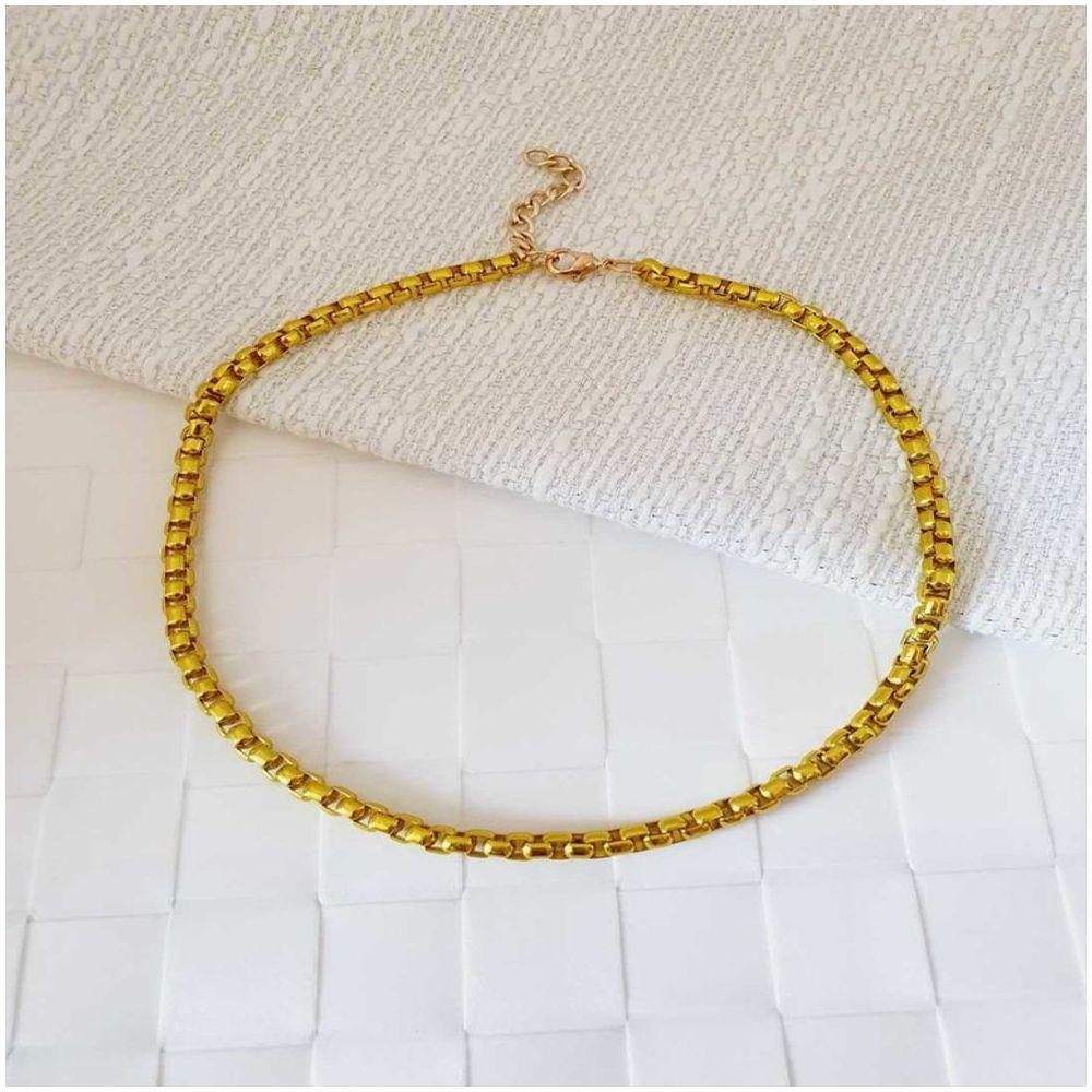 Choker Veneziana Dourada - 6