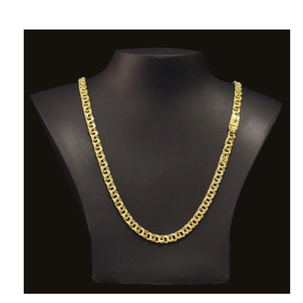 Cordão Corrente Friso 8Mm Moedas Antigas - 2