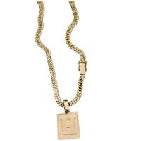 Colar Grumet Com Letra De Inicial Para Nomes Com H - 1