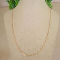 Corrente Cartier Masculina 60Cm Banhada A Ouro - 1