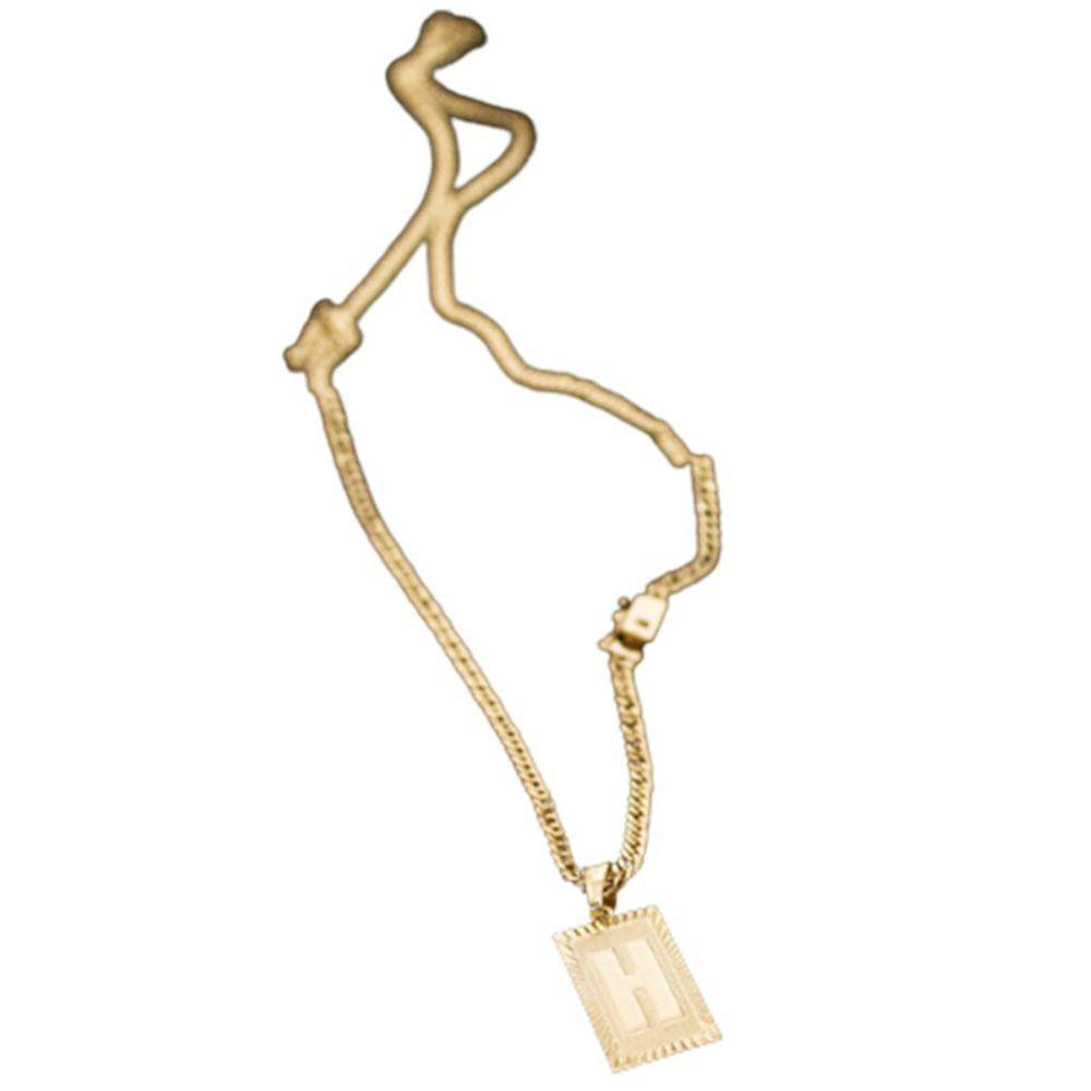 Cordão Grumet Fecho Gaveta 3mm Inicial H - 1