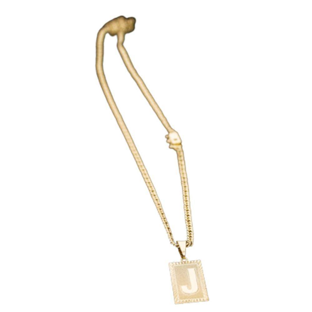 Colar Grumet Fecho Gaveta 3mm Para Nomes Com A Inicial J - 1