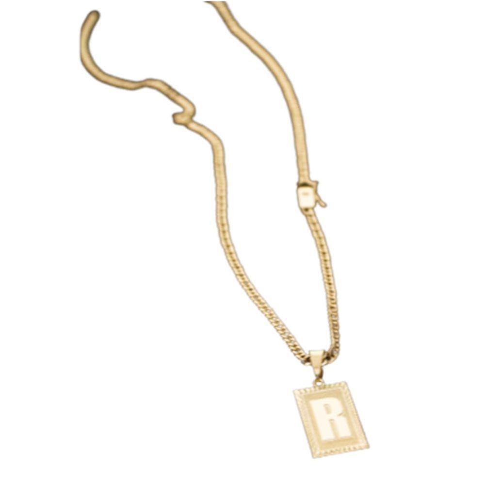 Cordão Grumet Duplo 3mm Pingente Inicial R Cordão - 1