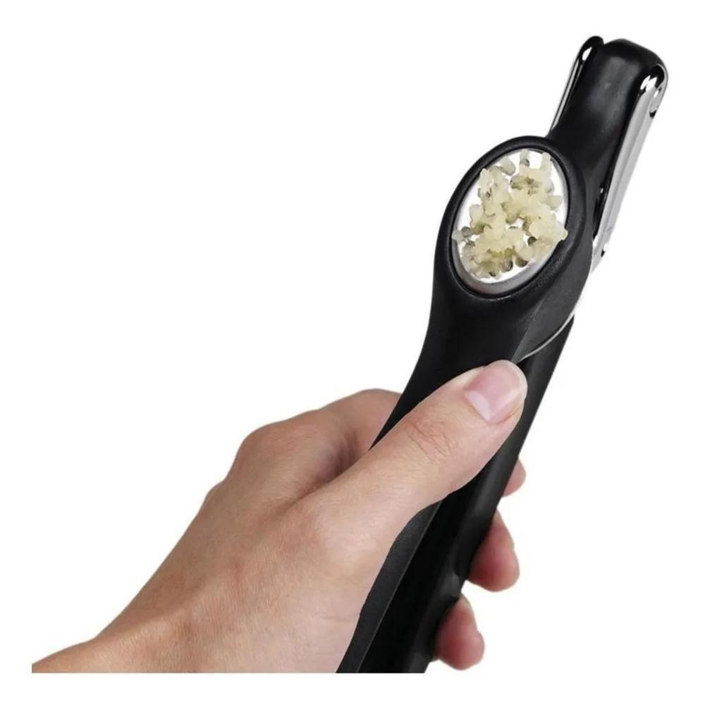 Espremedor De Alho Manual Amassador Cozinha Preto Chef'n - 3