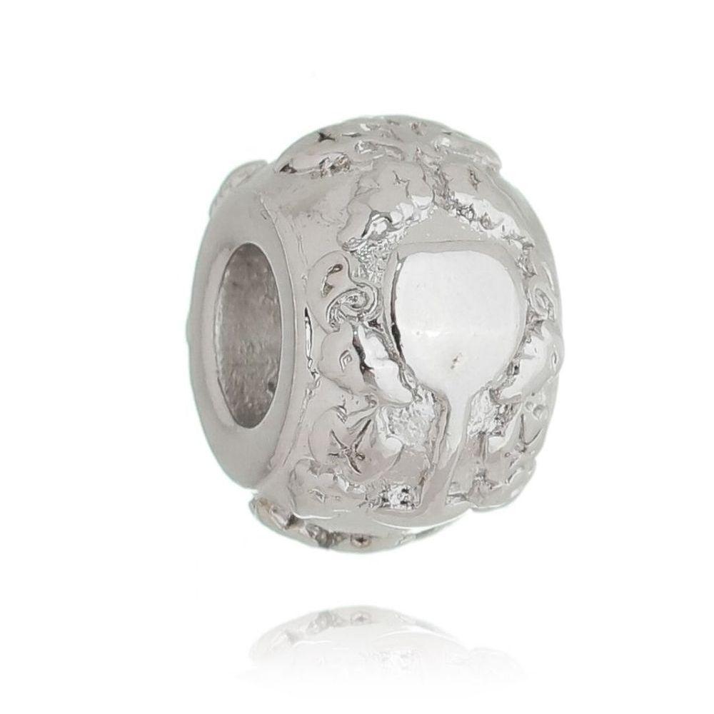 Charm Taça Da Sorte Revestido Em Ródio - 1