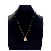 Cordão Carti 2mm Pingentecom A Inicial D - 1