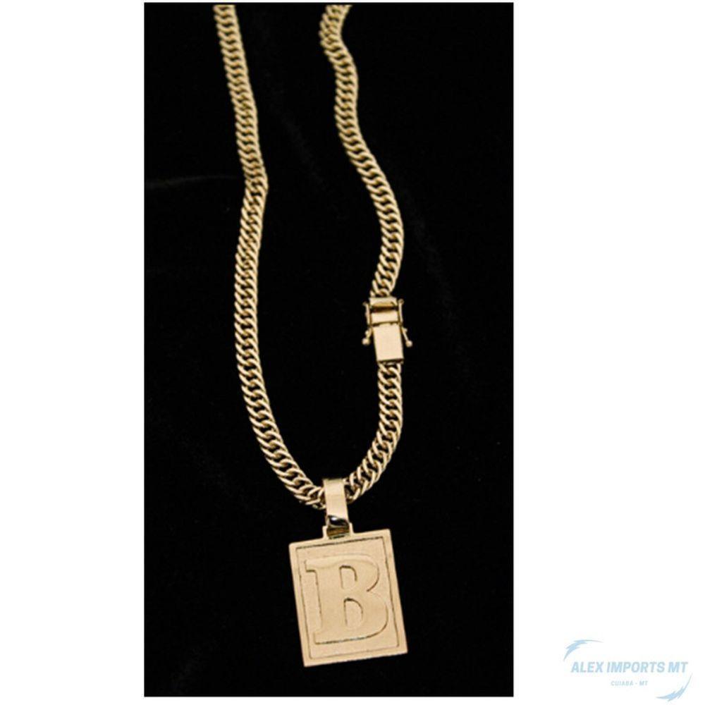 Colar Grumet Pingente Para Nomes Com A Letra B - 2